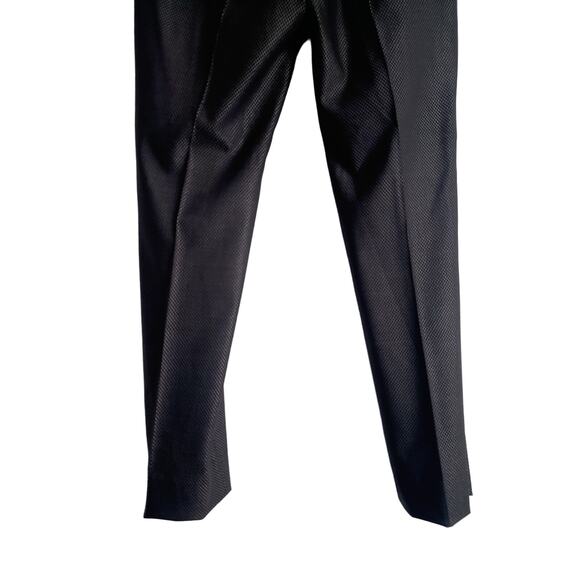Lafayette 148 New York Barrow Printed Stretch Wool Pants Size 4 - Picture 6 of 10